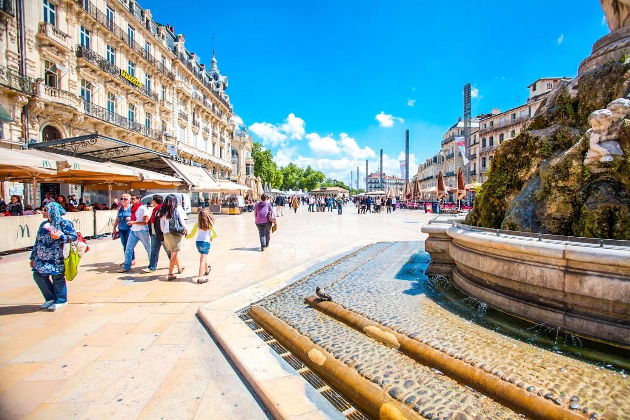 Appartement Montpellier Comedie Gare St Roch Экстерьер фото